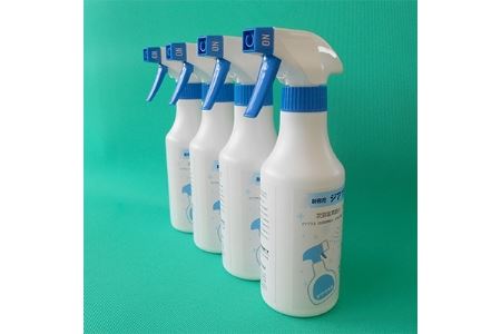 次亜塩素酸水(電解水)　「ジアプラス」　300mLトリガースプレーボトル×4本_雑貨・日用品  日用品 _【1114646】