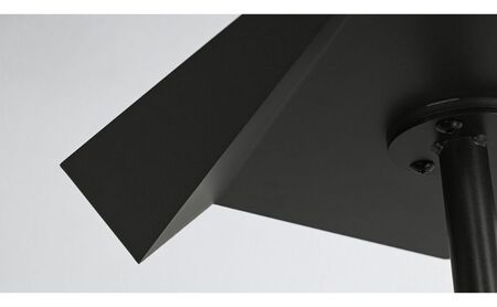 【＆FREL】BCジオラマテーブル 幅33cm 奥行33cm 高さ62cm インテリア ミニチュア コレクション 趣味 ホビー ジオラマ模型 ジオラマ製作  ブラック ※離島への配送不可