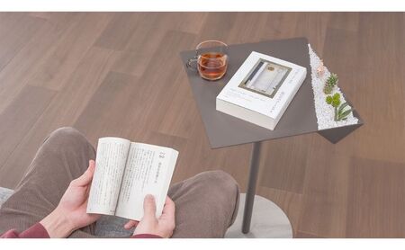 【＆FREL】BCジオラマテーブル 幅33cm 奥行33cm 高さ62cm インテリア ミニチュア コレクション 趣味 ホビー ジオラマ模型 ジオラマ製作  ホワイト ※離島への配送不可