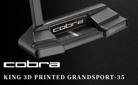 コブラ　KING 3D PRINTED GRANDSPORT-35　パター　ゴルフクラブ 34インチ