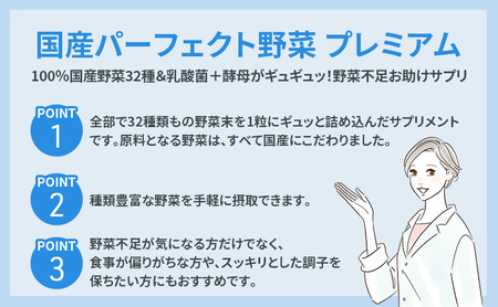 DHC パーフェクト野菜プレミアム 30日分 4個セット サプリメント 