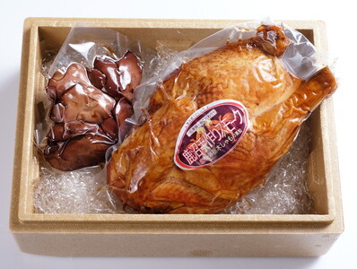 栃木しゃもスモーク むね・もも・レバーセット ※離島への配送不可