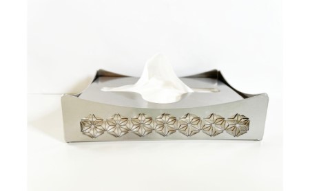 ポケットティッシュケース（組子） 雑貨 日用品 ポケットティッシュ ティッシュ ケース 卓上 デスク ステンレス 