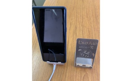 スマホスタンド（だるま） 雑貨 小物 スマートフォン スマホ用 携帯用 アクセサリー ステンレス 動画 テレワーク