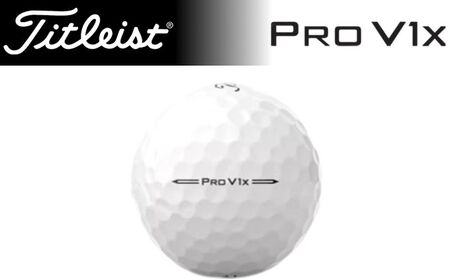 タイトリスト ＰＲＯ V1x いちごロゴ入り ローナンバー ホワイト色【6