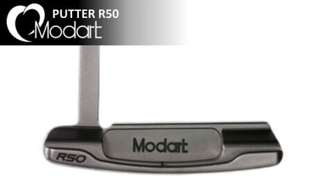 MODART PUTTER R50 モダート パター ゴルフクラブ ゴルフ用品 ゴルフグッズ スポーツ用品 大人の趣味 やや重め ブレードタイプ CNC加工 繊細なタッチ  34インチ