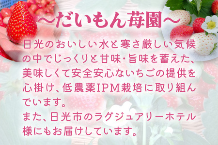 [2025年1月中旬より順次発送] 日光紅白物語「とちあいか＆ミルキーベリー」計300g×2パック｜とちあいか ミルキーベリー いちご イチゴ 苺 フルーツ 果実 スイーツ 日光市産 栃木県産 産地直送 [0458]