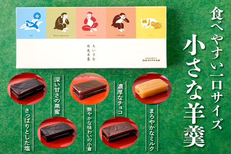 金箔入り特撰日光カステラ2種・ちいさな羊羹5種セット｜日光カステラ本舗 カステラ 羊羹 ようかん 和菓子 スイーツ 金箔 ハニー 抹茶 塩 黒蜜 小倉 チョコ ミルク 磐梯日光店 日光 [0758]