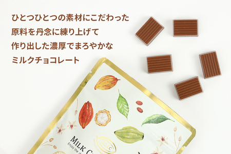 パウチタイプ ビターチョコレート＆ミルクチョコレート 各5袋 合計10袋｜チョコレート チョコ ミルクチョコ ビターチョコ カカオ スイーツ お菓子 洋菓子 ご褒美 ギフト プチギフト 日光市 [0613]