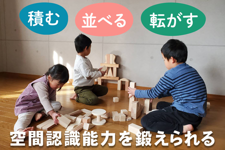 森と人をつなぐ 積み木モノレール｜日光杉 日光ひのき 檜 ヒノキ 積み木 積み木セット おもちゃ 子供 玩具 木工品 天然素材 雑貨 日光市 [0719]