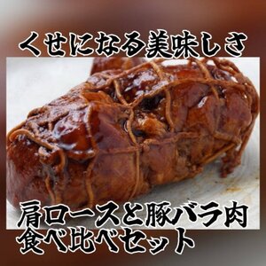 大パック【計4パック】とろとろチャーシューセット(バラ肉、肩ロース)200g×各2パック【配送不可地域：離島】【1483390】