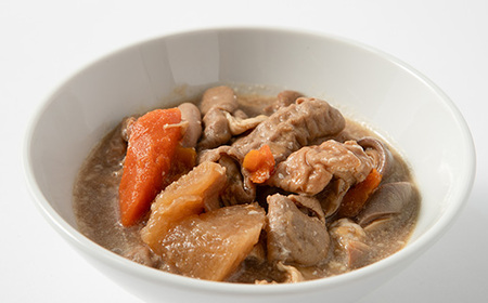 やわらか【もつ煮】2人前【配送不可地域：離島】【1485685】