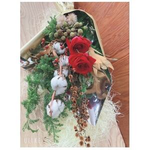 【Mサイズ】季節にあったお花をお届け!店長セレクトドライフラワー【1514242】