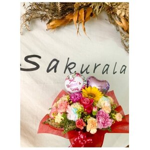 【Lサイズ】季節にあったお花をお届け!店長おまかせ花束【配送不可地域：離島】【1514258】
