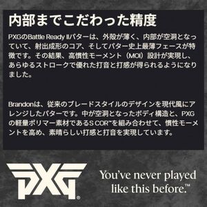 PXG BATTLE READY-II BLACK JACK パター【1599578】