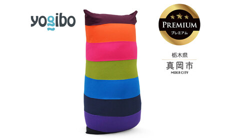 Yogibo Short Rainbow Premium ブライト（ヨギボー ショート レインボー プレミアム）