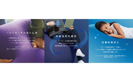 Yogibo Support Premium ネイビーブルー（ヨギボー サポート