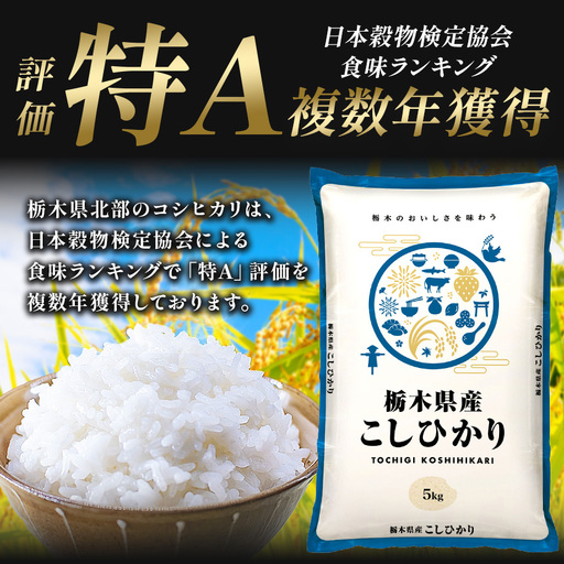 先行予約】 ＼無洗米／ 栃木県産コシヒカリ 10kg｜栃木県真岡市