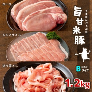 旨甘米豚 詰め合せBタイプ  計1.2kg