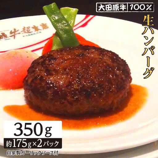 大田原牛 100% 生ハンバーグ 2パックセット | ブランド 和牛 牛肉 高級 ハンバーグ 自家製 ソース付き