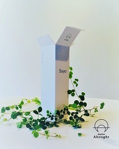 【Soyo】「そよ風」をモチーフにした竹のオブジェ(一輪刺し)