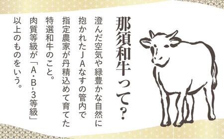 那須和牛 カルビ(焼肉用)400g(2~3人前)