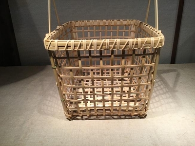 スーパーかご　35×27×24cm　※受注生産につき、発送までに最大2ヶ月程かかる場合あり ｜ 竹工芸 伝統工芸品 日用品 雑貨 栃木県 大田原市
