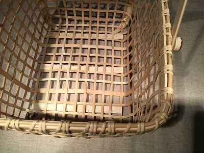 スーパーかご　35×27×24cm　※受注生産につき、発送までに最大2ヶ月程かかる場合あり ｜ 竹工芸 伝統工芸品 日用品 雑貨 栃木県 大田原市