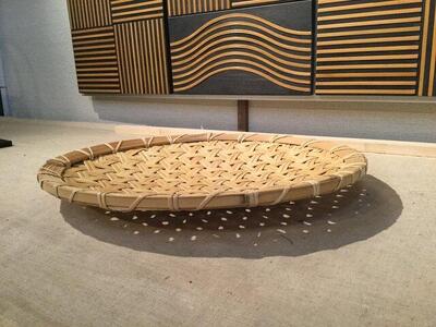 そばうどん盛りざる３　※受注生産につき、発送までに最大2ヶ月程かかる場合あり ｜ 竹工芸 伝統工芸品 日用品 雑貨 栃木県 大田原市