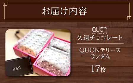 久遠チョコレート　栃木那須野店　テリーヌ17枚セット｜ チョコレート 洋菓子  ショコラ 詰め合わせ セット 厳選 スイーツ QUON