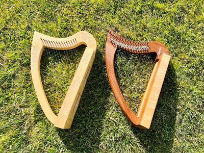 竪琴教室林音　国産材 ハープ 「森の竪琴」　1時間体験レッスンチケット（5名様まで） ｜ 音楽 利用券 体験 教室 