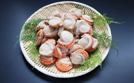 北海道産 蒸しほたて1.6kg（冷凍） OSMM002