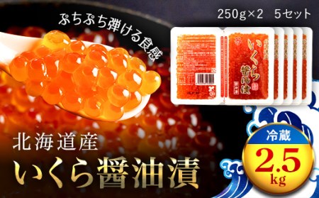 期間限定！ 北海道産 いくら醤油漬 250g×4箱セット - 魚介