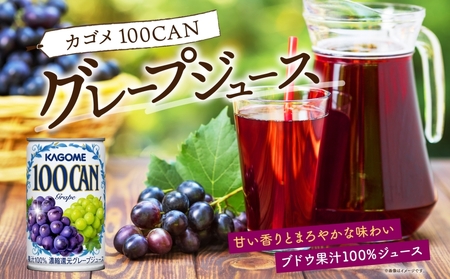 １００ＣＡＮグレープ160g×12 ns038-047 飲料 ｶｺﾞﾒ ぶどうｼﾞｭｰｽ ｾｯﾄ ﾌﾙｰﾂｼﾞｭｰｽ