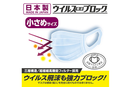 エリエール ハイパーブロックマスク ウイルス飛沫ブロック 小さめサイズ 業務用50枚 4箱 栃木県さくら市 ふるさと納税サイト ふるなび
