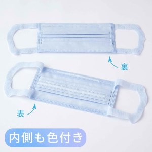 エリエール ハイパーブロックマスク ムレ爽快color's アイスブルー 小さめサイズ 720枚(30枚×24パック)◇