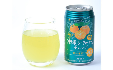アスター完熟沖縄シークヮーサーのチューハイ  350mL×24本×1ケース | 栃木県 下野市