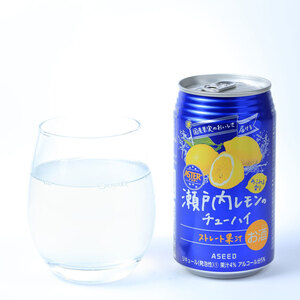 アスター瀬戸内レモンのチューハイ 350mL×24本×1ケース | お酒 ストレート果汁 瀬戸内レモン チューハイ 酎ハイ 栃木県