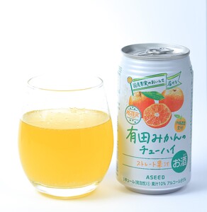 アスター有田みかんのチューハイ 350mL×24本×1ケース | 栃木県 下野市