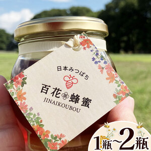日本蜜蜂の百花蜂蜜(2瓶) | 栃木県 下野市