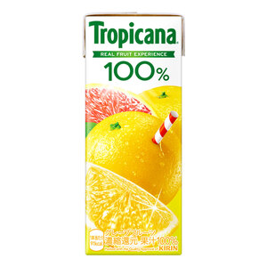 【3回定期便】トロピカーナ100％グレープフルーツ 250ml紙パック×24本 | 栃木県 下野市