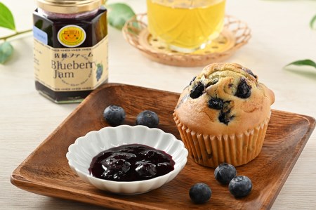 上三川産のブルーベリー、ブルーベリー＆イチゴ、イチジクの美味しいジャムのセット◇