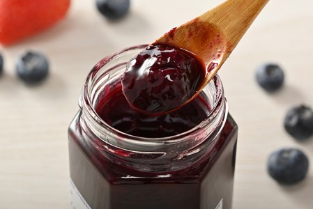 上三川産のブルーベリー、ブルーベリー＆イチゴ、イチジクの美味しいジャムのセット◇