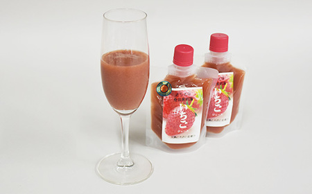 完熟とちおとめ果汁ジュース 1箱10個入 | いちご 苺 ゼリー フルーツ 果物 ギフト 贈答