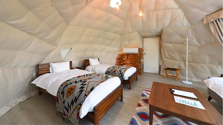 芳賀ファーム&グランピング 3万円分宿泊ギフト券 | サラブレッド牧場とグランピングの融合施設 宿泊 旅行 アウトドア 体験 春休み GW 夏休み 家族旅行 バーベキュー BBQ 栃木県 芳賀町