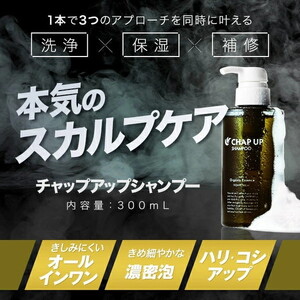 チャップアップ シャンプー 詰替用 300ml×1袋｜CHAP UP シャンプー