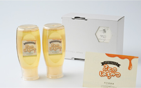 さとのはちみつ（地元産天然生はちみつ）アカシア 500g 2本セット｜蜂蜜