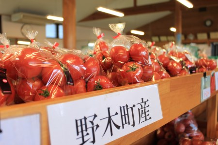 T01 栃木県野木町産トマト小箱（約1.5kg）