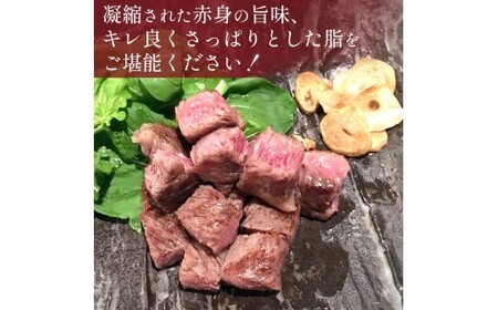 【小分け】那須町産 那須の後藤牛 サイコロステーキ用 400g(200g×2パック)〔P-326〕 ｜お肉 肉 牛肉 国産 真空パック サイコロステーキ ステーキ 冷凍 那須 栃木県 那須町