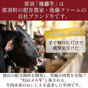 栃木県産那須の後藤牛ロースステーキ用2枚〔C-84〕 牛肉 国産 冷凍 ステーキ 那須町